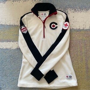 HBC Vancouver 2010 Team Canada Olympic Quarter Zip Sweater